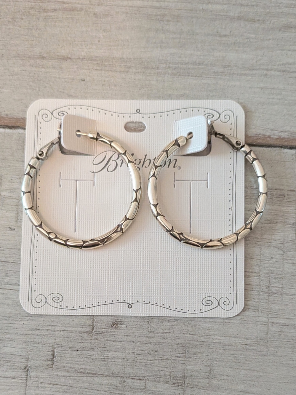 Brighton Pebble Hoop Earrings